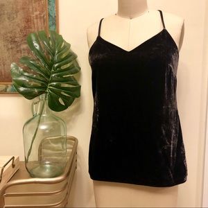 Banana Republic Crushed Velvet Cami